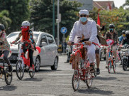 Bersepeda Keliling Kota Yogyakarta di Hari Kemerdekaan