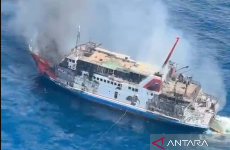 TNI/ Polri Ikut Bantu Operasi SAR Pencarian Kapal Putri Yasmin di Selat Lombok