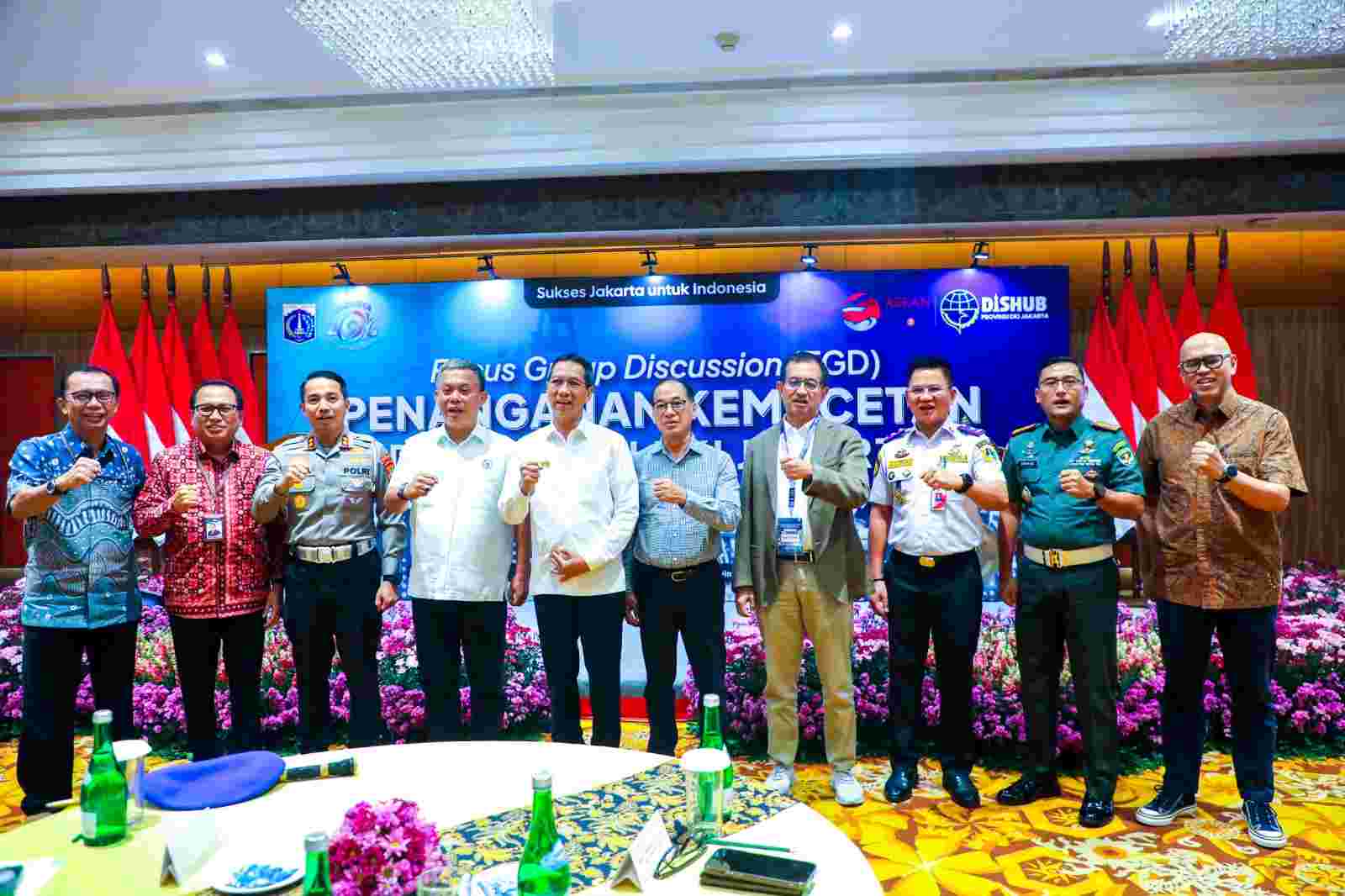 Buka FGD Pengaturan Jam Kerja, Heru Budi Janji Selesaikan Macet Secara Bertahap