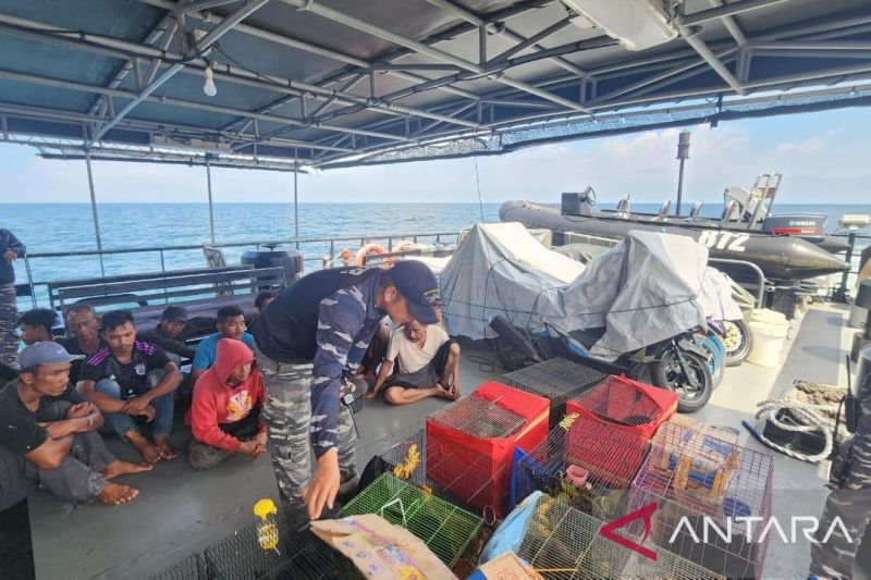 TNI AL Gagalkan Penyelundupan 10 WNI dan 2 Warga Bangladesh ke Malaysia