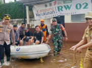 Ada 5 RT dan 3 Ruas Jakarta Diterjang Banjir