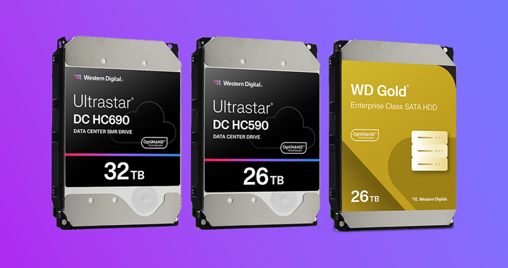 Western Digital Rilis HDD Berkapasitas Tinggi, Tersedia Ukuran 26 dan 32 TB