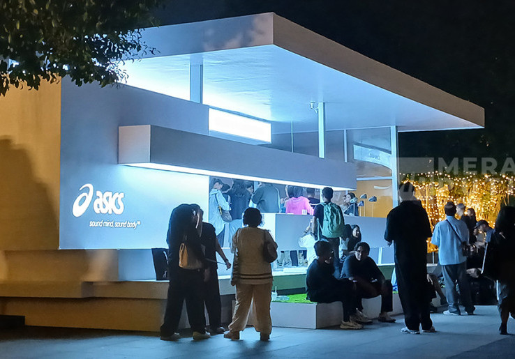 ASICS Gel Cumulus 16 Pop Up Experience 'Rest Area' buat Anak Muda Melepas Penat
