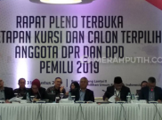 KPU Tetapkan Perolehan Suara Parpol di Pileg 2019, PDIP Juara di Senayan