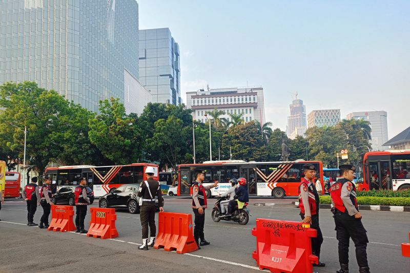 Polisi Arahkan Warga Ikut Perayaan HUT RI Masuk ke Kawasan Monumen Nasional Lewat Gerbang Selatan dan IRTI