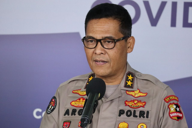 Kepala Divisi Humas Polri Irjen Pol Raden Prabowo Argo Yuwono. (ANTARA/HO-Divisi Humas Polri)