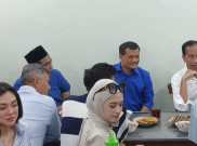 Jokowi Makan Soto Bareng Raffi Ahmad dan Luthfi-Yasin, Ditemani Sederet Aktris Lainnya