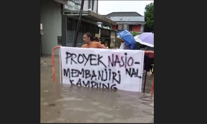 Proyek Nasional Rel Layang Joglo Solo Peninggalan Gibran Bikin Warga Kebanjiran