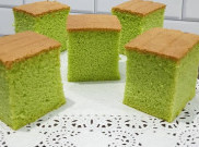 Sajikan Ogura Cake Pandan untuk Natal