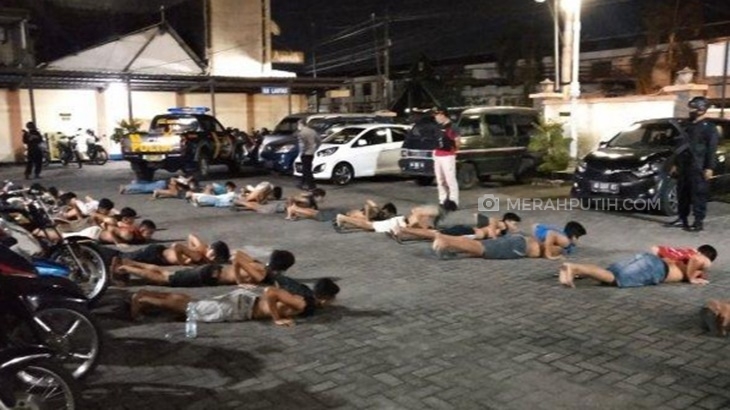  Nekat Balapan Liar di Tengah Pandemi COVID-19, Puluhan Remaja Diciduk Polisi