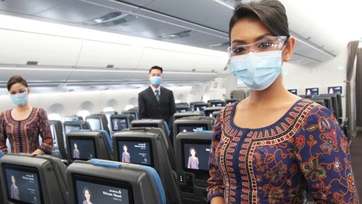 Singapore Airlines Berharap jadi Maskapai Pertama dengan Vaksinasi Penuh
