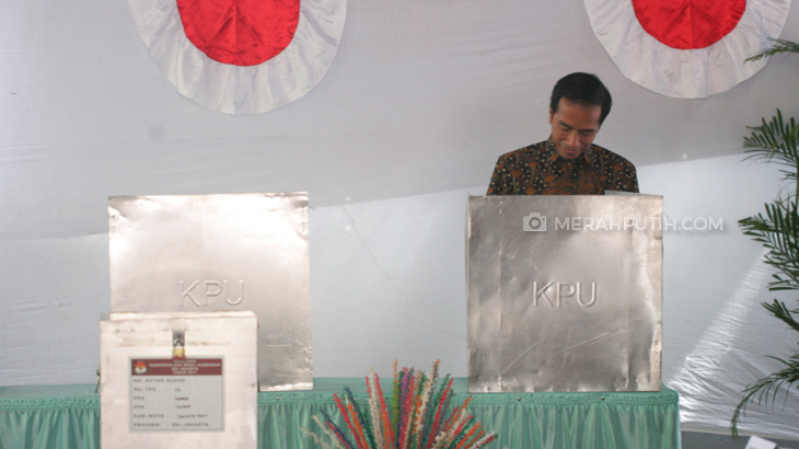 Jokowi Katrol Perolehan Dukungan terhadap PDIP