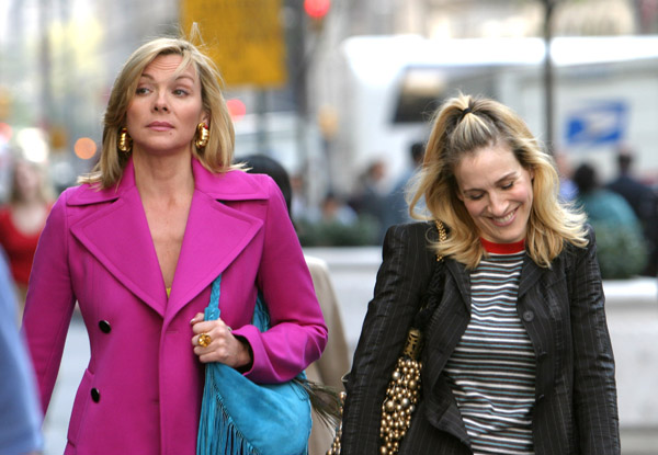 kim catrall dan sarah jessica parker