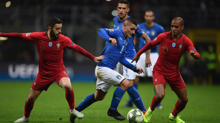 Duel Italia Vs Portugal Berakhir Tanpa Pemenang