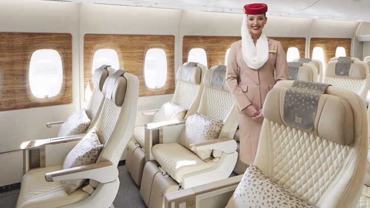 Emirates Kenalkan Kabin Ekonomi Premium di A380