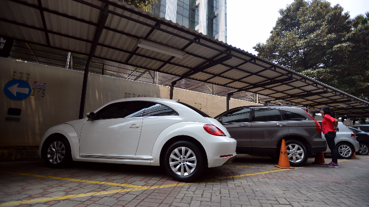Salah satu mobil sitaan milik Djoko Susilo