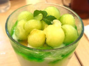 Es Melon Segar untuk Berbuka Puasa
