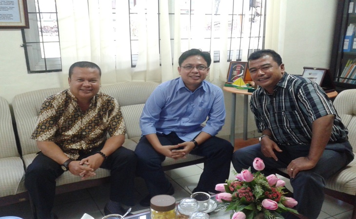 Edi Indrizal bersama Burhanuddin Muhtadi