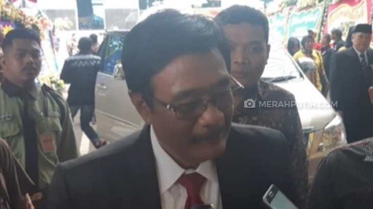 Djarot Singgung soal Kursi Wagub di Acara Pelantikan DPRD DKI