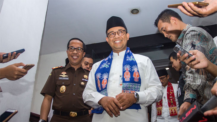 Anies Ajak Brigade Jawara Betawi Teladani Akhlak Rasulullah