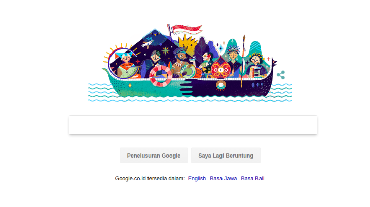 Google Juga Ikut Rayakan Kemerdekaan Indonesia