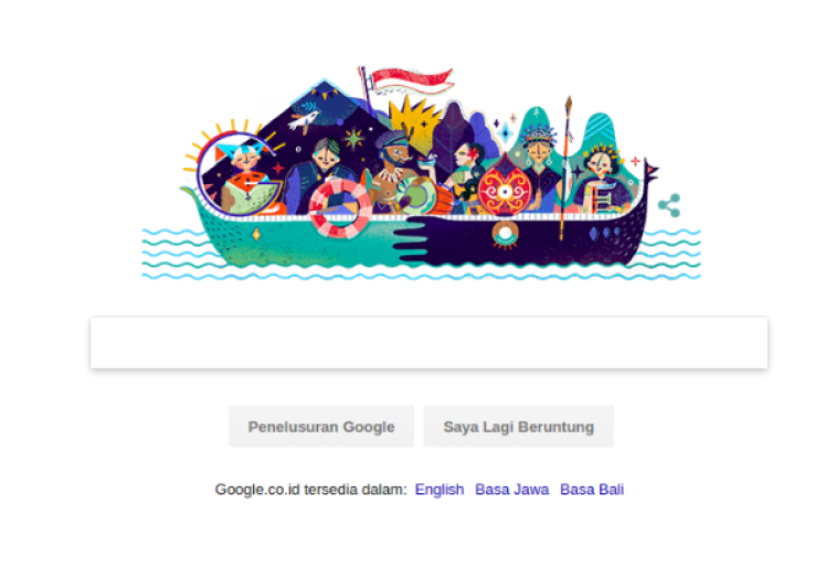 Google Juga Ikut Rayakan Kemerdekaan Indonesia