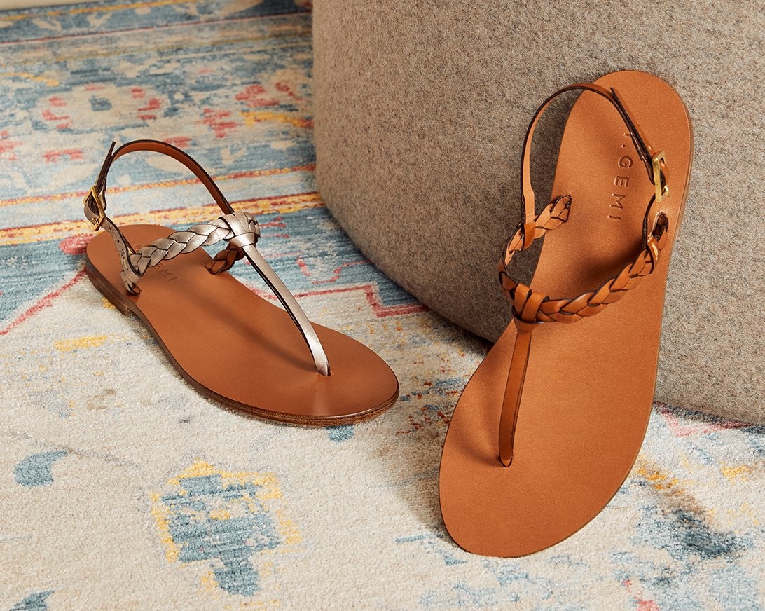 M gemi sandals