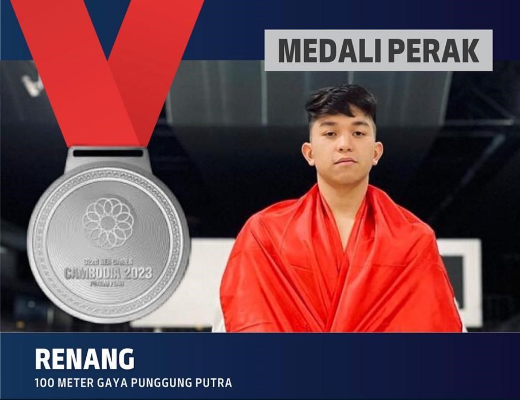 Farrel Armandio Tangkas Buka Dahaga Medali Tim Renang