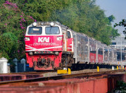 KAI Hadirkan Livery Khusus Bertema HUT Ke-78 RI Pada Kereta Api