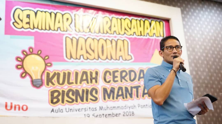 Sandiaga Ajak Masyarakat Indonesia Doakan Korban Gempa Donggala