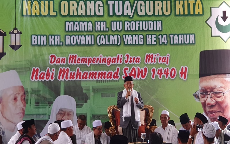  Para Ulama Bogor dan Sukabumi Deklarasi Dukung Jokowi-Ma'ruf Amin