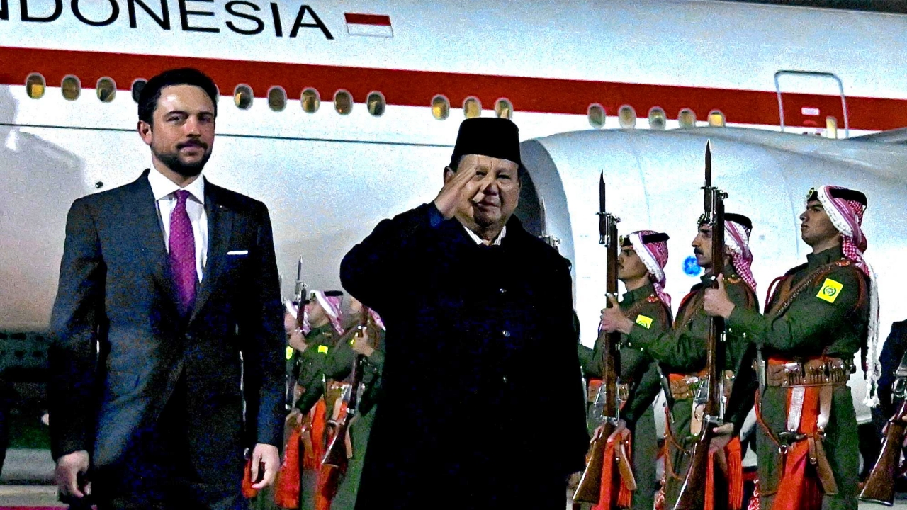 Prabowo Bertemu Raja Yordania di Amman, Bahas Gaza dan Kerja Sama Strategis