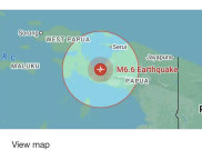 Gempa ‘Darat’ Magintudo 6,6 di Nabire Papua Tengah Dipicu Pergerakan di Sesar Anjak Weyland, Getarannya Bikin Orang Bangun Terkaget 