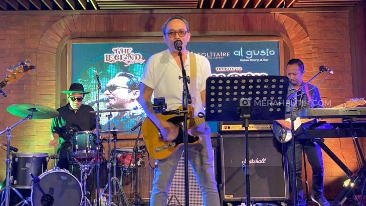 Nostalgia Koes Plus Bersama David Koeswoyo di Al Gusto Italian Dining & Bar