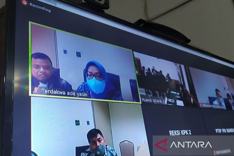 Bupati Bogor Ade Yasin Didakwa Suap Tim Pemeriksa BPK Jabar Rp 1,9 Miliar