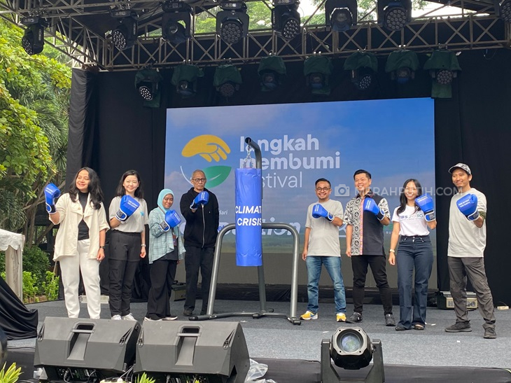 Langkah Membumi Festival resmi dibuka. (Foto: Merahputih.com/Andreas Pranatalta)
