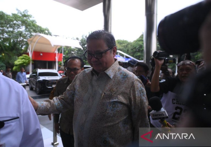 Bahas Tarif Trump dan Impor Energi, Menko Airlangga Datangi KPK