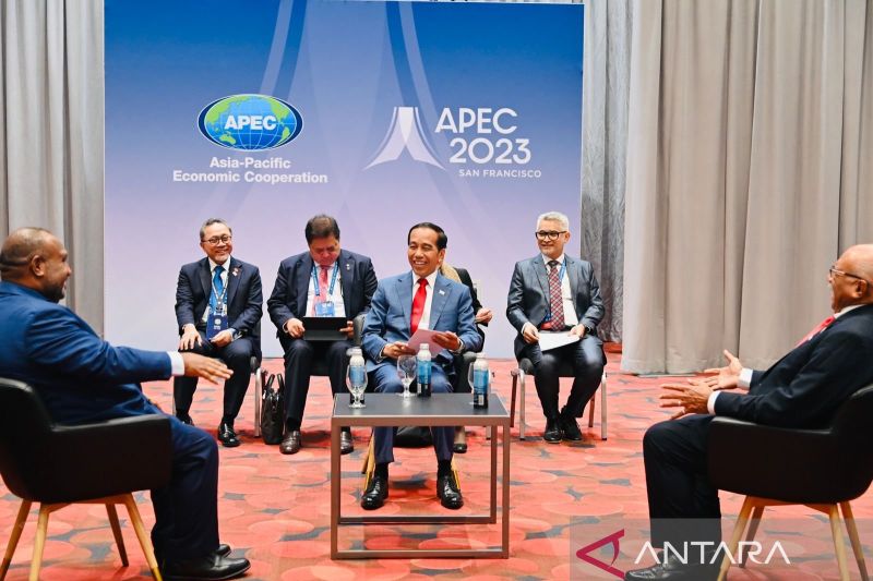 Jokowi Gelar Pertemuan Trilateral di Sela KTT APEC