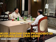 Diskusi Jokowi dan Prabowo di Restoran Dua Jam Lebih, Apa yang Dibahas?