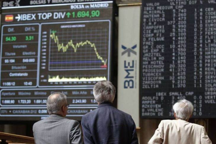 Bursa saham Spanyol (Foto: Antara/Reuters)
