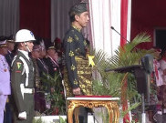 Jokowi Pimpin Upacara Hari Lahir Pancasila, Puan Baca UUD '45