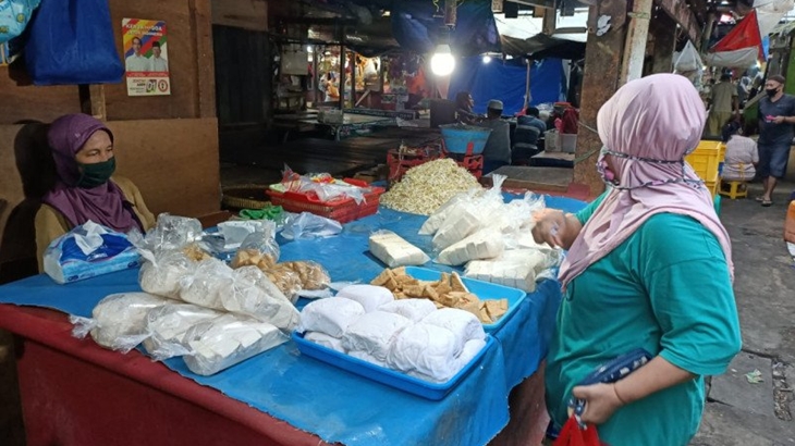 7 Pedagang Pasar Benhil Reaktif COVID-19