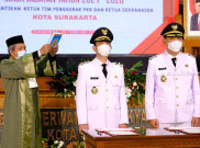  Sah, Putra Jokowi Dilantik Jadi Wali Kota Solo