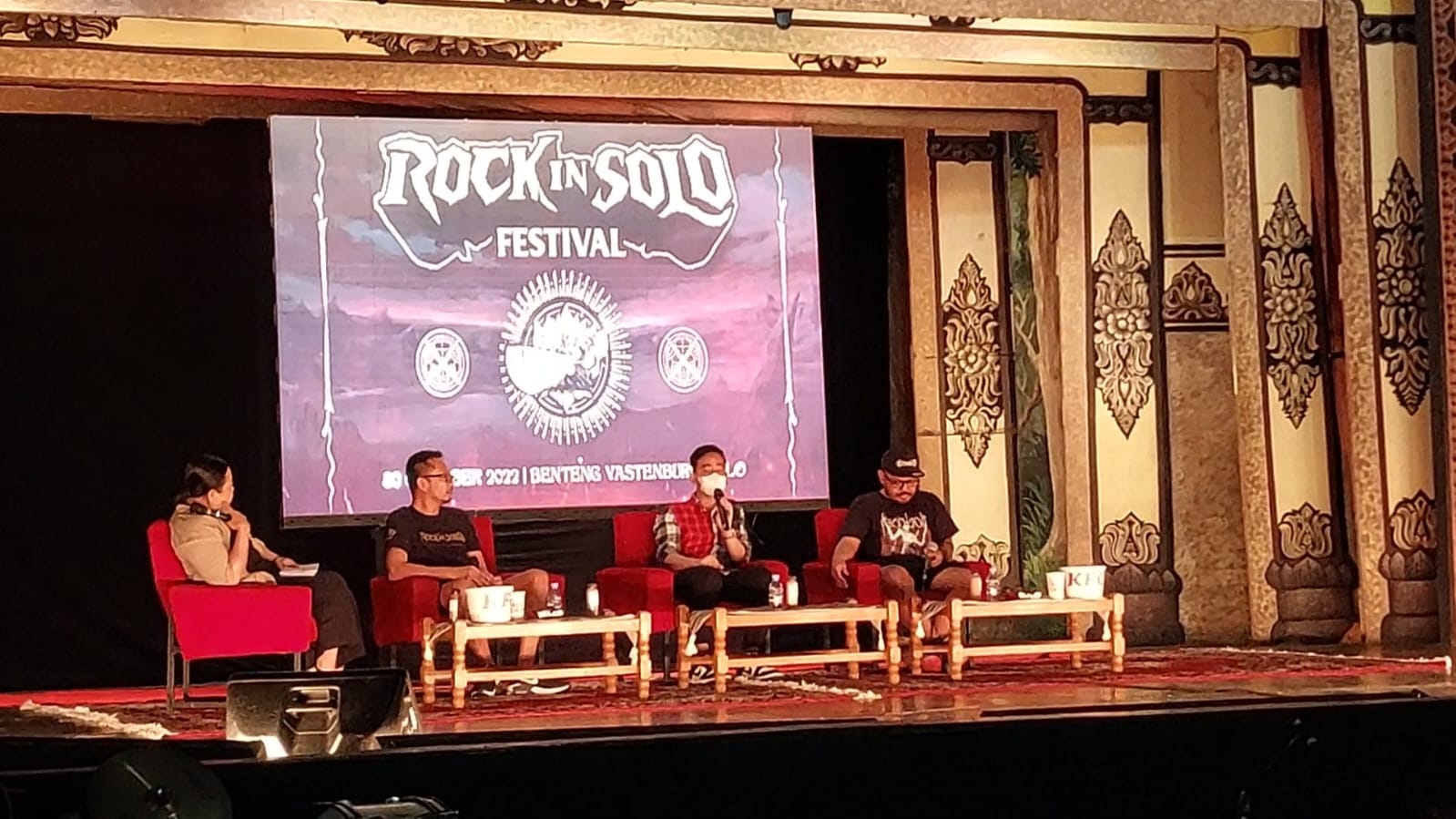 Acara Rock In Solo Kembali Digelar di Benteng Vastenburg