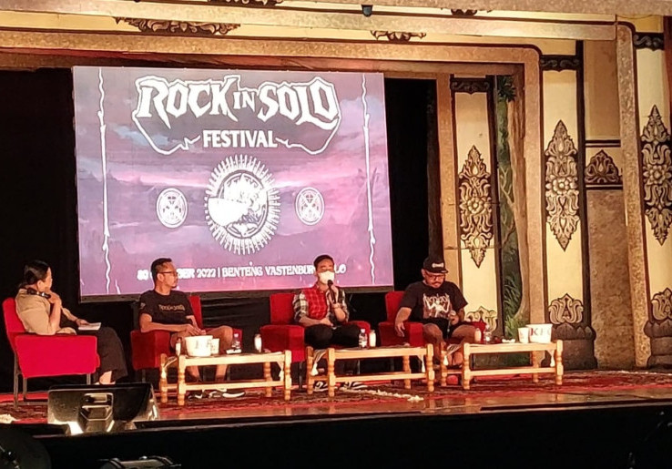 Acara Rock In Solo Kembali Digelar di Benteng Vastenburg