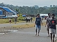 Kapolres Nduga Pastikan Aktivitas Masyarakat di Kenyam Berlangsung Normal