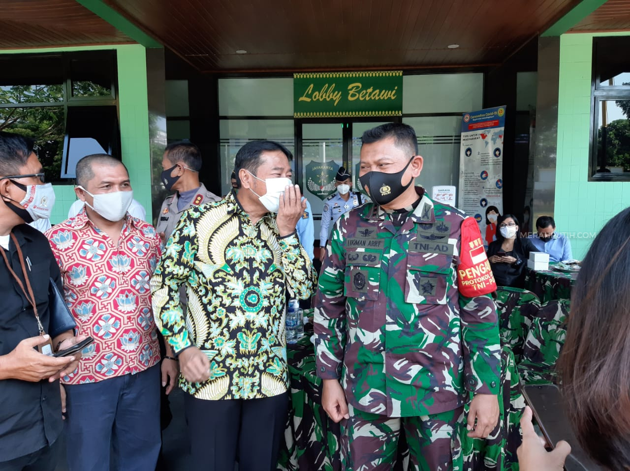 TNI AD Tugaskan Ormas hingga Pengelola Perkantoran Awasi Protokol Kesehatan