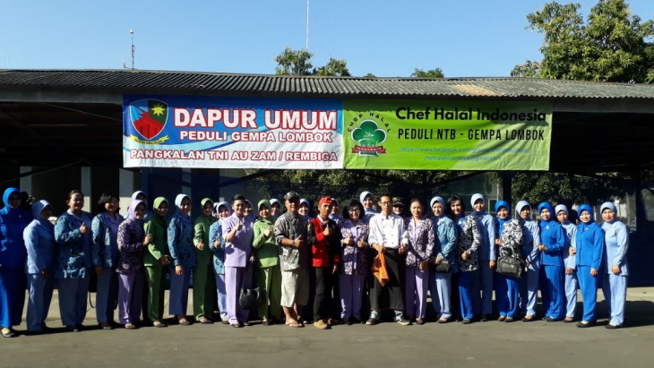 Ini Bentuk Kepedulian Para Chef untuk Gempa Lombok