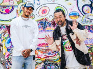 Gandeng Murakami, Lewis Hamilton Luncurkan Koleksi Fesyen 