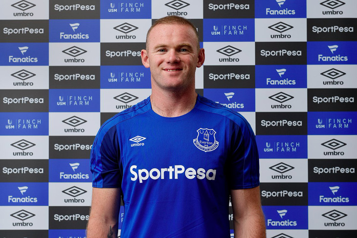 Rooney Kenakan Kostum Nomor 10 di Everton